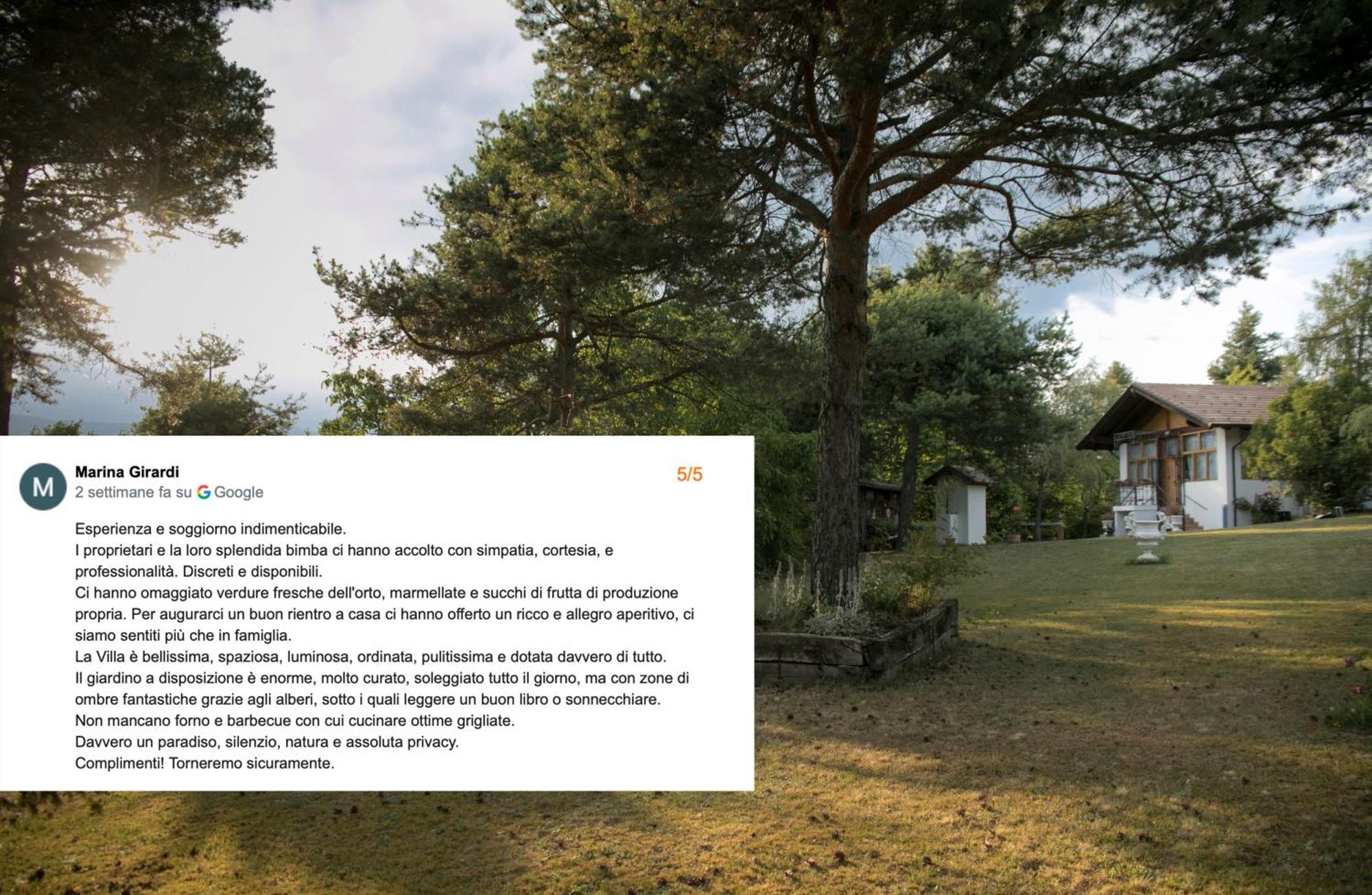 La Villa Del Barone Predaia Eksteriør bilde